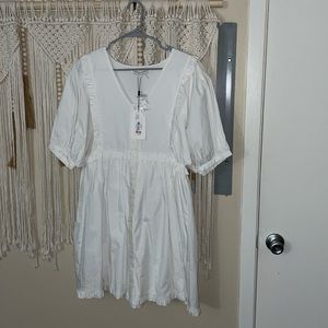 white dress